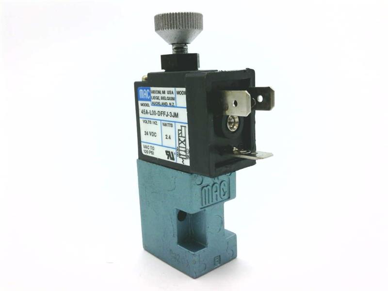MAC VALVES INC 45A-L00-DFFJ-3JM