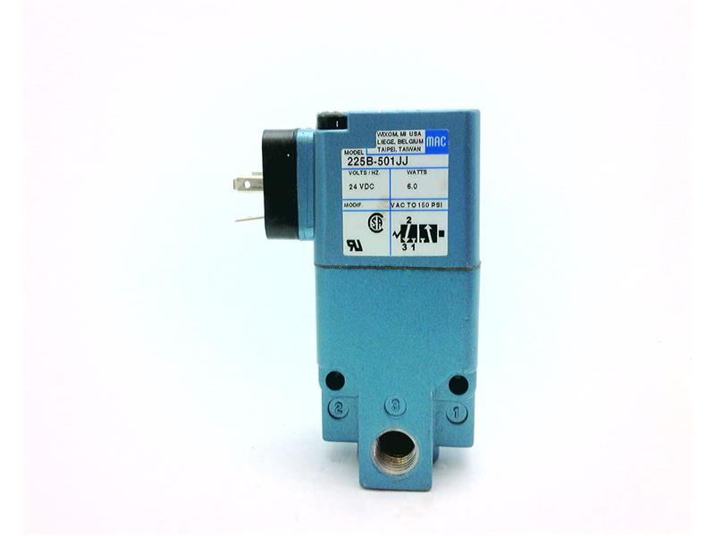 MAC VALVES INC 225B-501JJ