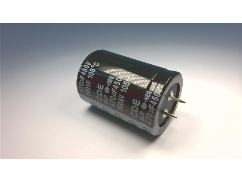 CORNELL DUBILIER SLP471M450H9P3