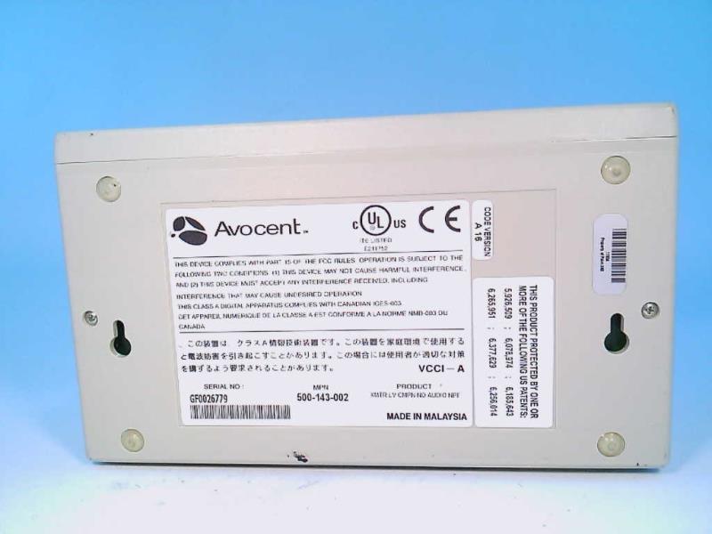 AVOCENT 500-143-002