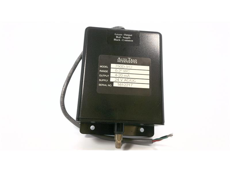 AUTO TRAN 750D-312 4-20MA 0-2INWC