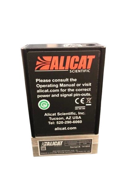 ALICAT SCIENTIFIC MW-10SCCM-D/10M,GAS:AIR,P2:-10PSIG