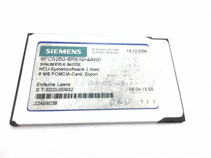 SIEMENS 6FC5250-6PX10-4AH0