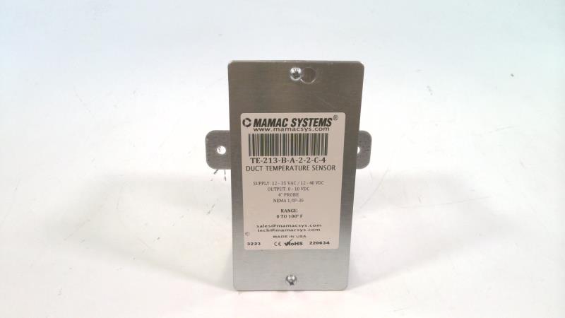 TE-213-B-A-2-2-C-4 par MAMAC SYSTEMS