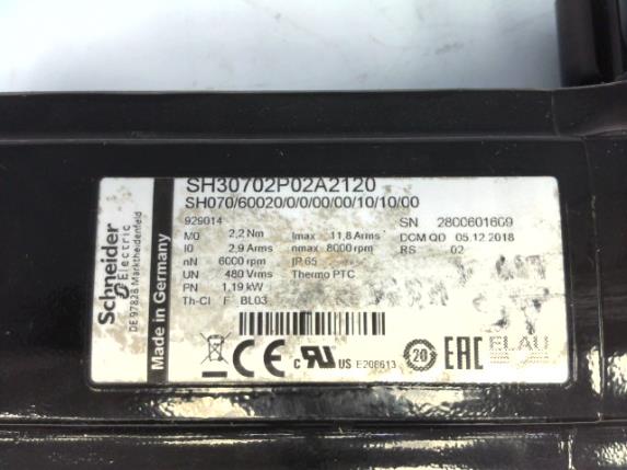 SCHNEIDER ELECTRIC SH30702P02A2120
