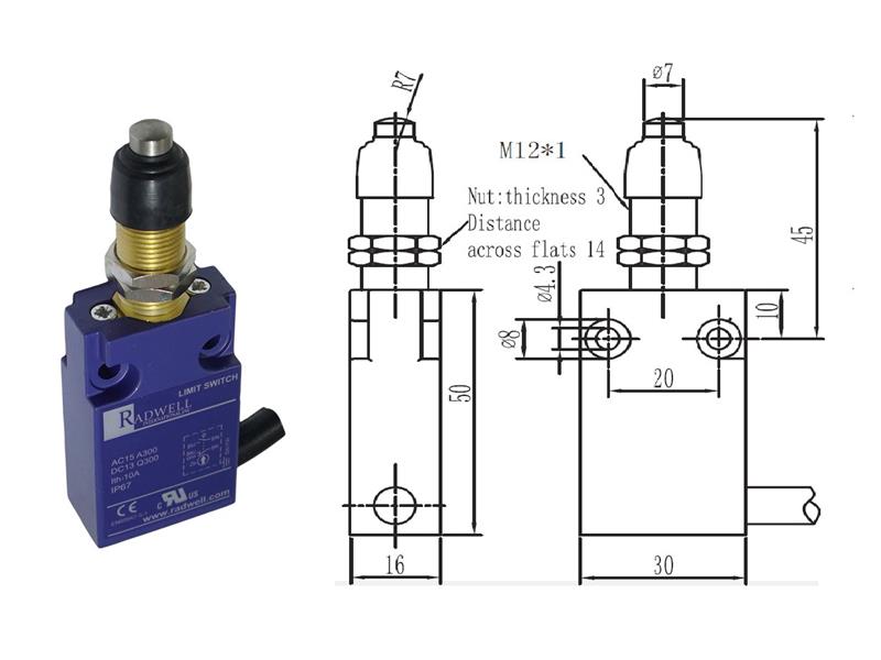 RADWELL VERIFIED SUBSTITUTE XCMN25G1L1-SUB