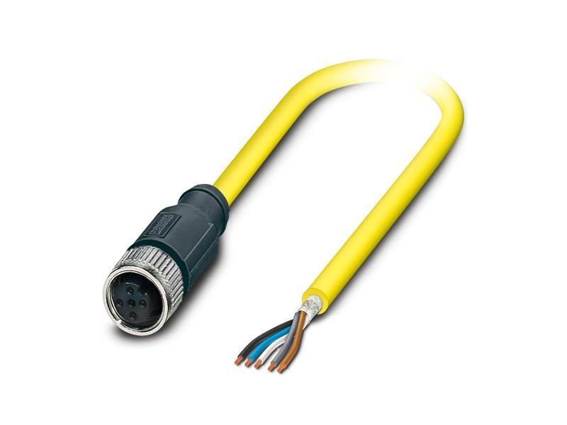 SAC-5P-15,0-542/M12FS SH BK by PHOENIX CONTACT