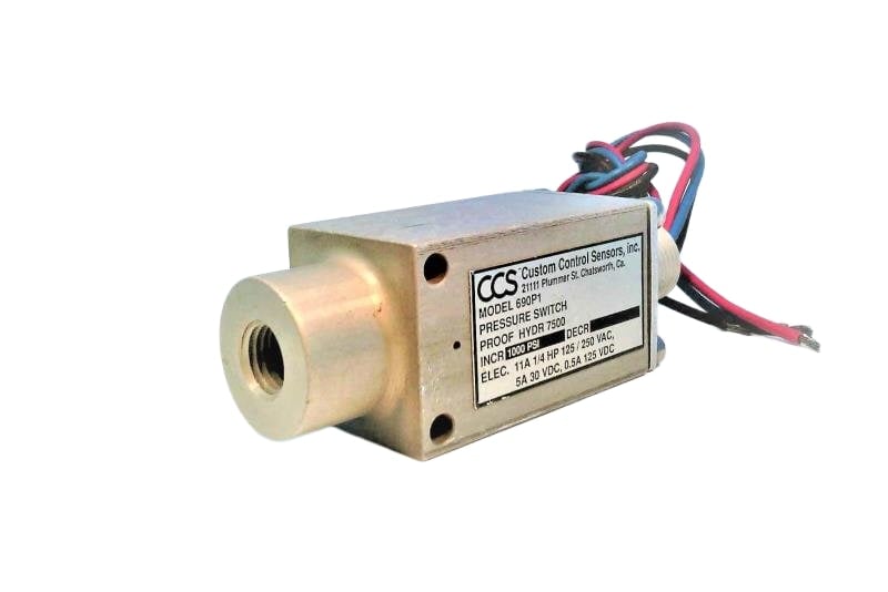CUSTOM CONTROL SENSORS 690P1-1000PSI