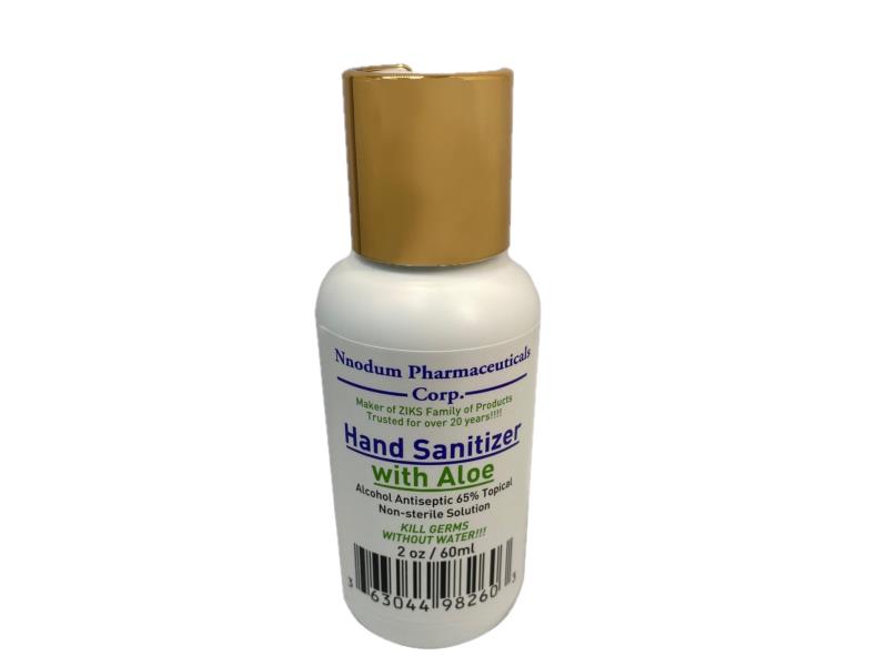 NNODUM PHARMACEUTICALS GEL HAND SANITIZER 2OUNCE