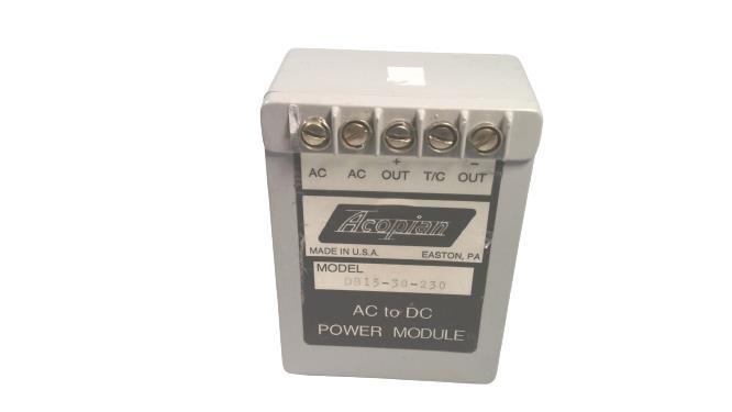 ACOPIAN DB15-30-230