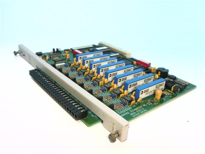 CONTROL TECHNOLOGY INC 2551-A