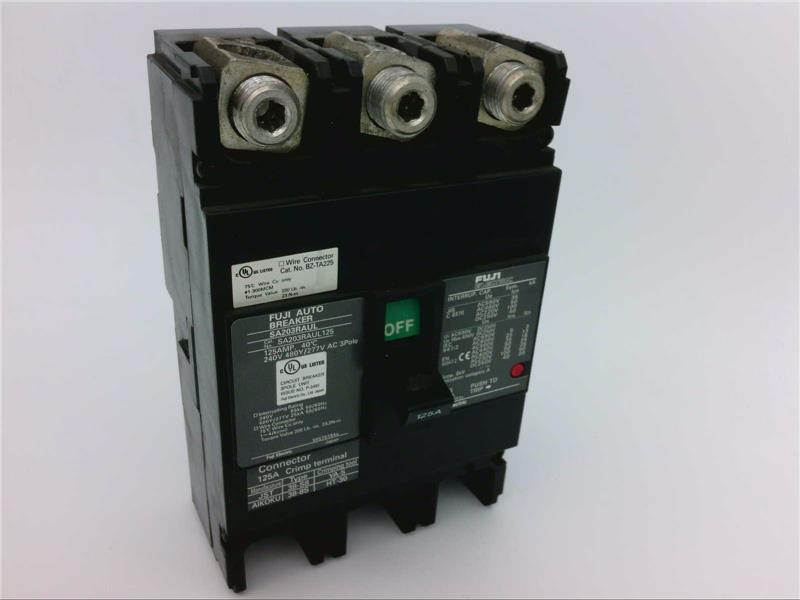 SA203RAUL125 Molded Case Circuit Breaker by FUJI ELECTRIC