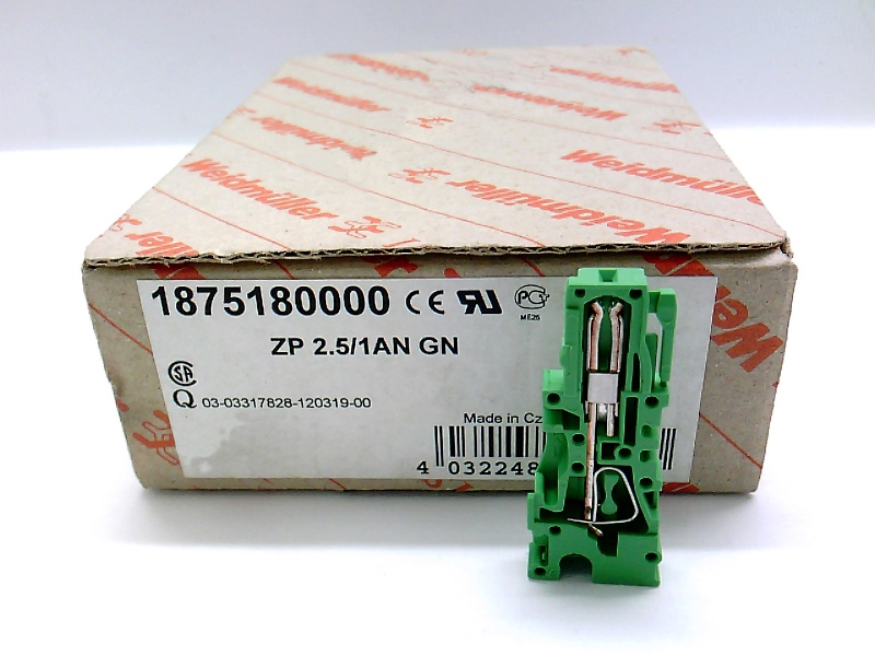 WEIDMULLER ZP 2.5/1AN GN