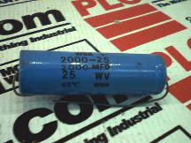 CORNELL DUBILIER WB-2000-25