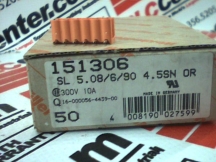 WEIDMULLER SL-5.08/6/90-4.5SN-OR