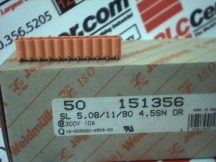 WEIDMULLER SL-5.08/11/90-4.5SN-OR