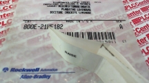 ALLEN BRADLEY 800E-21WE182