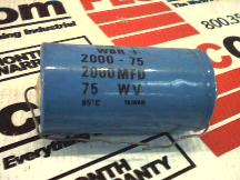 CORNELL DUBILIER WBR2000-75A