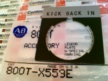 ALLEN BRADLEY 800T-X559E/KICK-BACK-IN