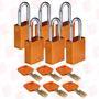 BRADY ALU-ORG-38ST-KD6PK