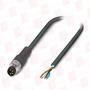PHOENIX CONTACT SAC-4P-M8MS/ 0,3-PUR BK