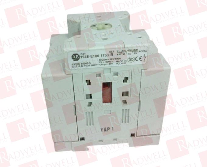 ALLEN BRADLEY 194E-E100-1753