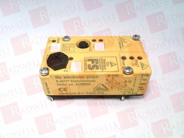 EFECTOR CLASSICLINE M12 1DI/2DI IP65-AC005S