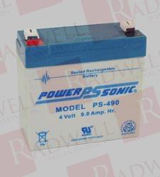 BATTERY, 4 VOLT 9.0AH SLA SEALED LEAD ACID BATTERY F2 TERMINAL, AMPS 9, VOLTS 0.44, WATTS 4, BASE