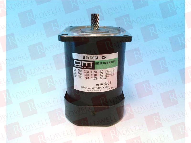 ORIENTAL MOTOR 5IK60GU-CW