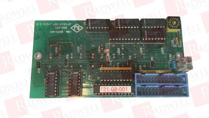 INTERGRATED INDUSTRIAL SYSTEMS 105-1246