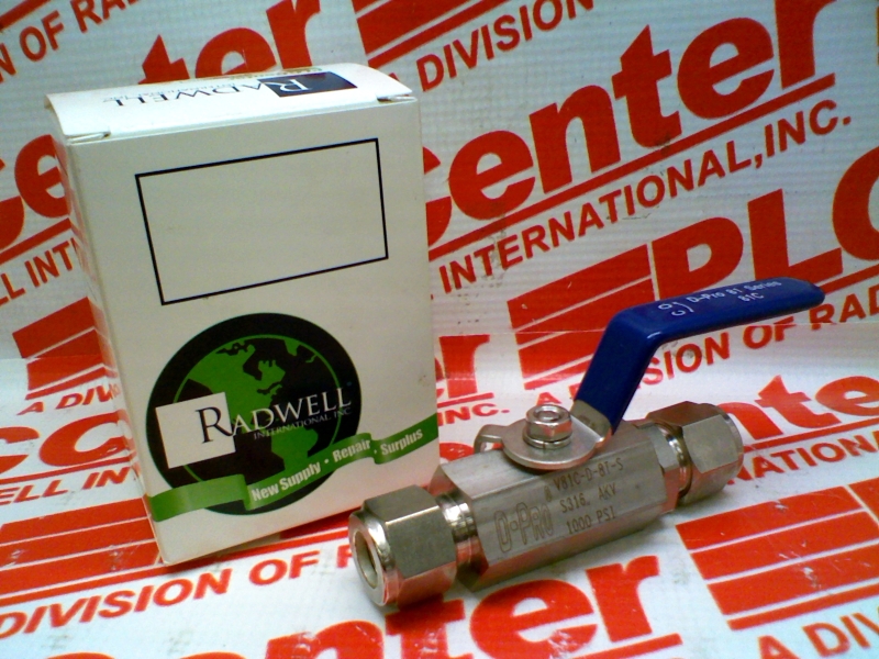 BALL VALVE 69BAR 1000PSI D-PRO SERIES