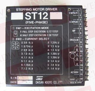  , STEPPING MOTOR DRIVER, 5-PHASE, SCREW DOWN TERMINATION, PANEL MOUNT