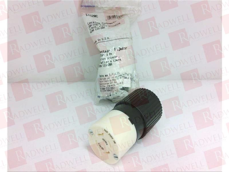 CONNECTOR LOCKING 250VAC 3PHASE 20AMP 3POLE