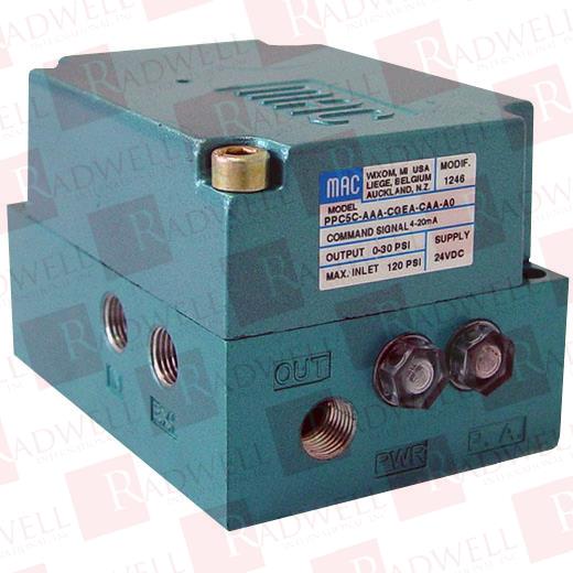 MAC VALVES INC PPC5C-ABA-CGAA-CAA-AB