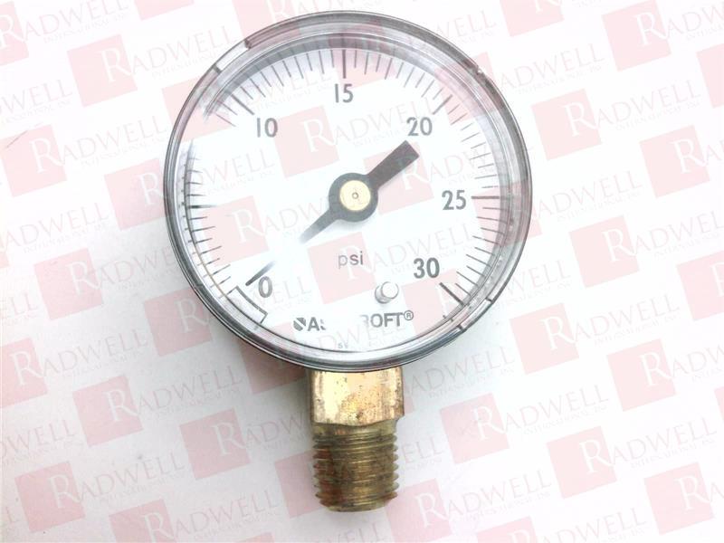 ASHCROFT 20W1005PH02L-30