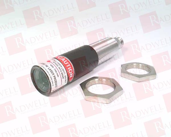 POSITIONING LASER, CROSS PROJECTION, ZM18 SERIES, 5-30 VDC, RED, 3 MW, IP 67, M18 HOUSING, 4-PIN M12 CONNECTOR, 635NM WAVELENGTH