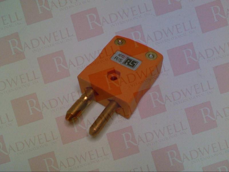 THERMOCOUPLE CONNECTOR PLUG IN-LINE ORANGE