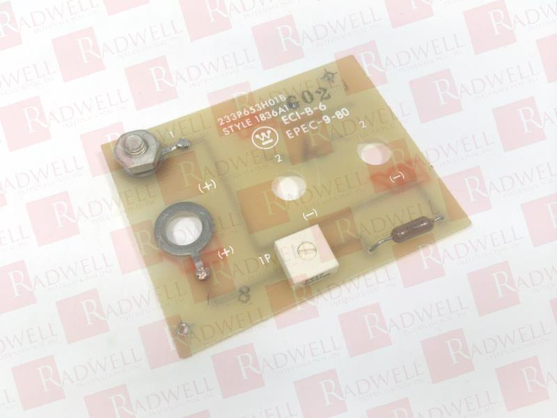 WESTINGHOUSE 233P653H01B