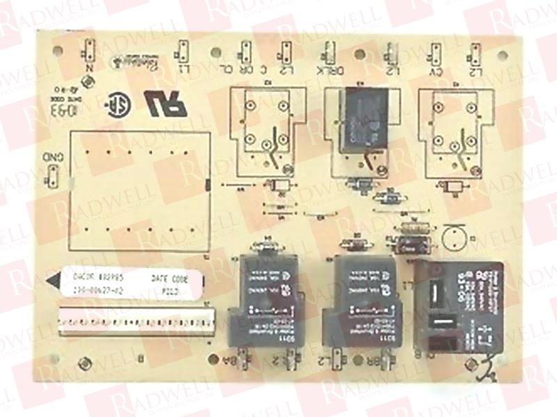 PC BOARD, RELAY MODULE, LWR, SINGLE CONNECTIOR, STAND-OFF MOUNT