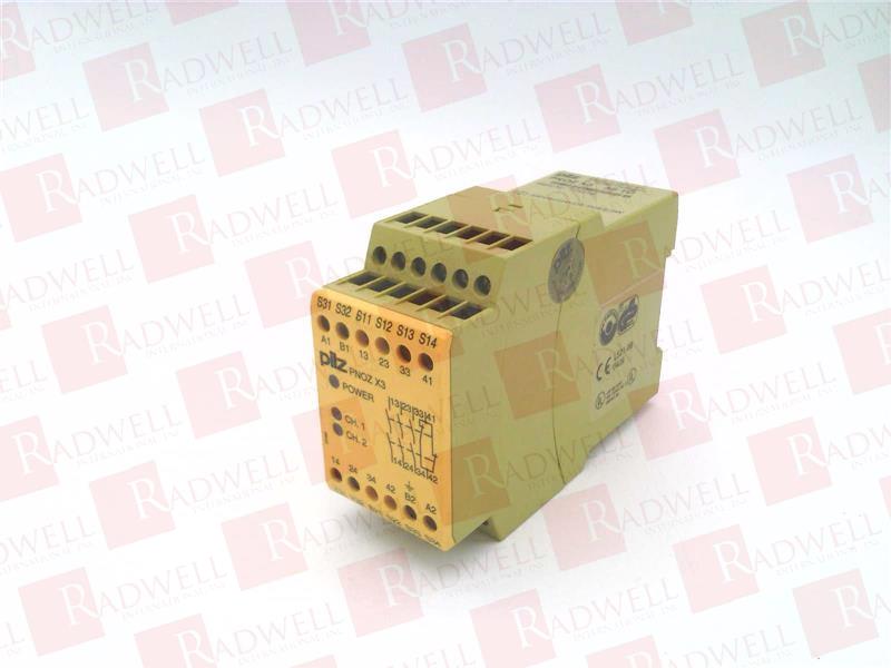 PILZ PNOZ-X3-230VAC-24VDC-3S-1O