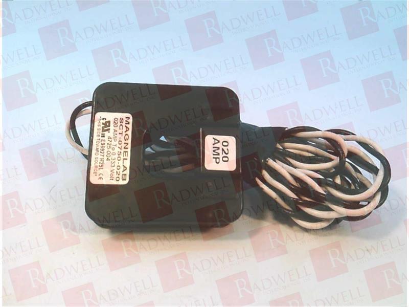 CONTROL TRANSFORMER, SCT SERIES, 20 AMP, 0.333 VAC, 1 INPUT, SPLIT-CORE, PASSIVE