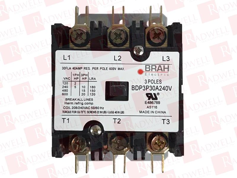 BRAH ELECTRIC BDP3P30A380V