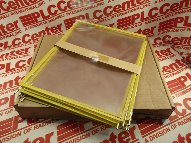  , PAGE PROTECTORS 10 8-1/2X11IN YELLOW FRAMED