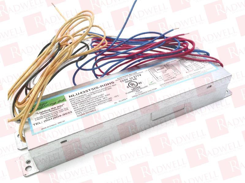 T5 LINEAR BALLASTS,14W, 21W, 28W, 35W, VOLTAGE 120 TO 277