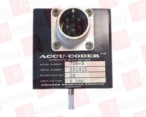 ENCODER PRODUCTS 716-0600-S-IND12-6-S-S-Y