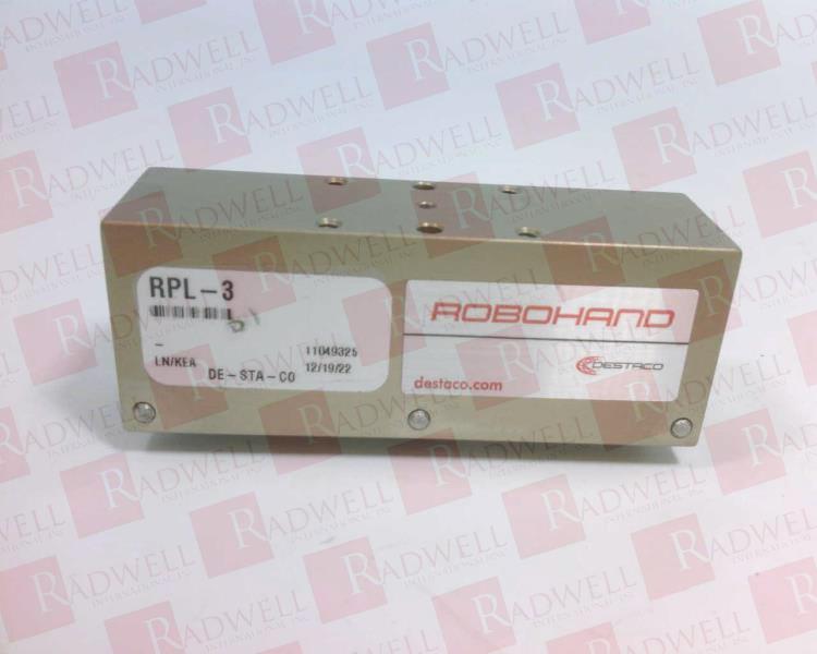 DOVER CORPORATION RPL-3