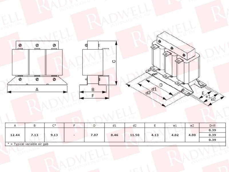 RADWELL VERIFIED SUBSTITUTE CRX0180AC-SUB