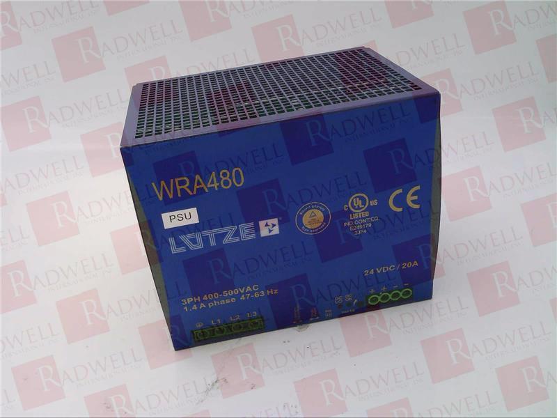 LUTZE WRA480-24