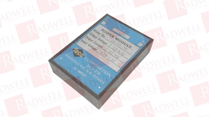 TECO ADVANCED AUTOMATION TE-15-25