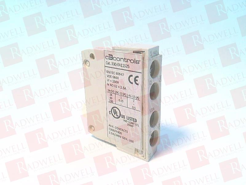 C3 CONTROLS 330-FA11S25